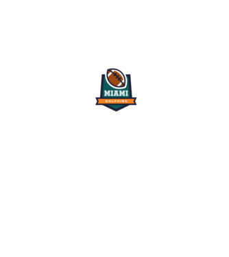 Miami Dolphins minta szürke/fekete pólón