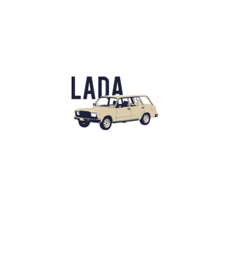kombi KockaLada - 3 színű - logó nélkül minta fehér pólón