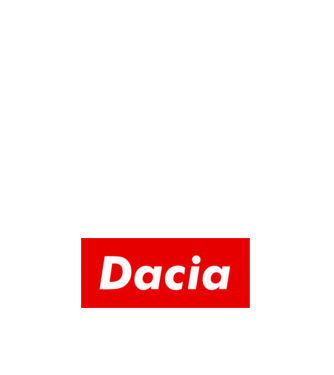 Dacia like supreme minta világos rózsaszín pólón