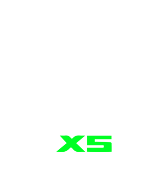 BMW X5 (4th gen) (G05) 2019 (logóval - nagy) linecar minta fekete pólón