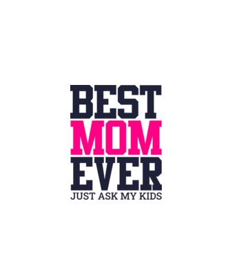 A legjobb anya - BEST MOM EVER minta fehér pólón