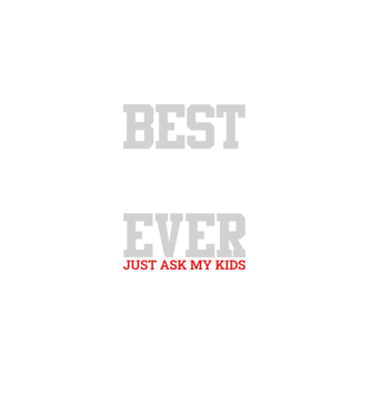 A legjobb apa - BEST DAD EVER (színezhető) minta fekete pólón