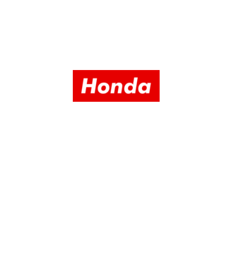 Honda like supreme minta fehér pólón
