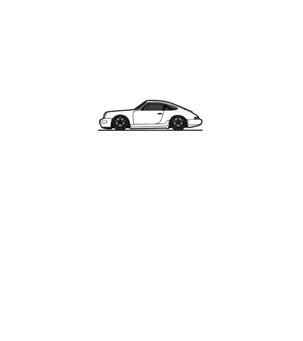 Porsche 964 minta sárga pólón