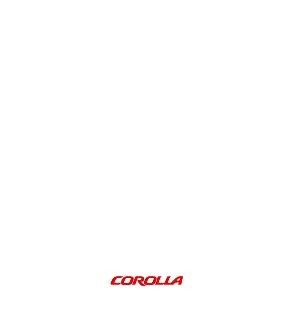 Toyota Corolla MK10 (E150; 2007–2013) (logóval) linecar minta sötétkék pólón