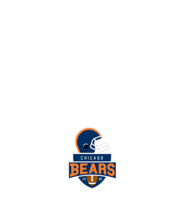 Chicago Bears 2020 minta sötétkék pólón