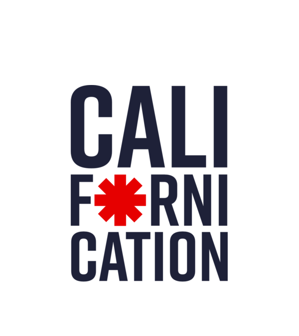 CALIFORNICATION - RHCP minta fehér pólón