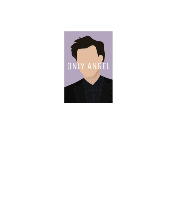 Harry Styles - Only Angel minta dusty pink pólón