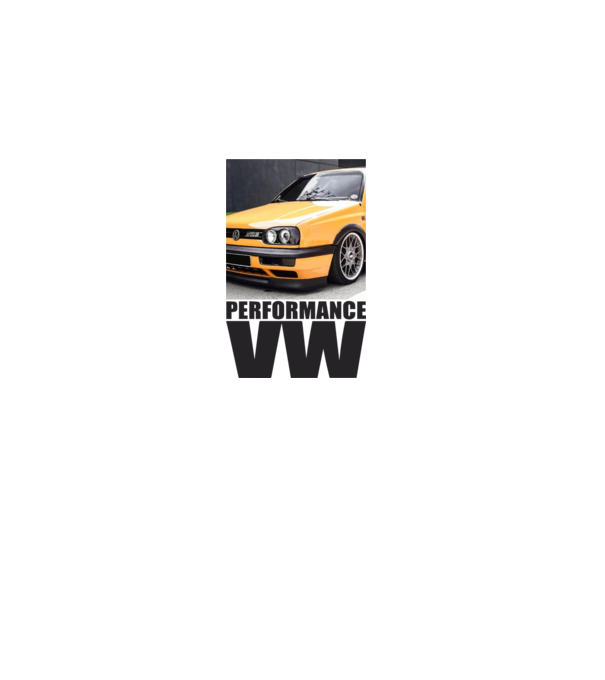 PERFORMANCE VW (GOLF 3 VR6) minta szürke pólón