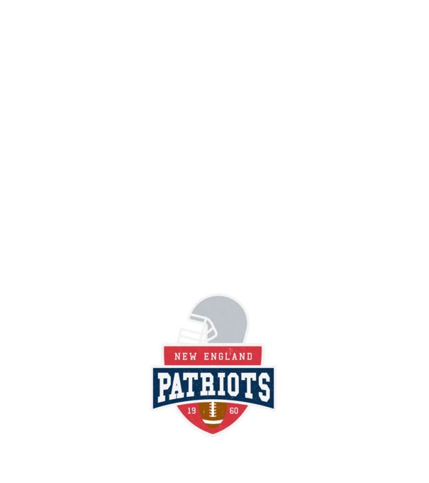 New England Patriots 2020 (vintage effect) minta fehér pólón