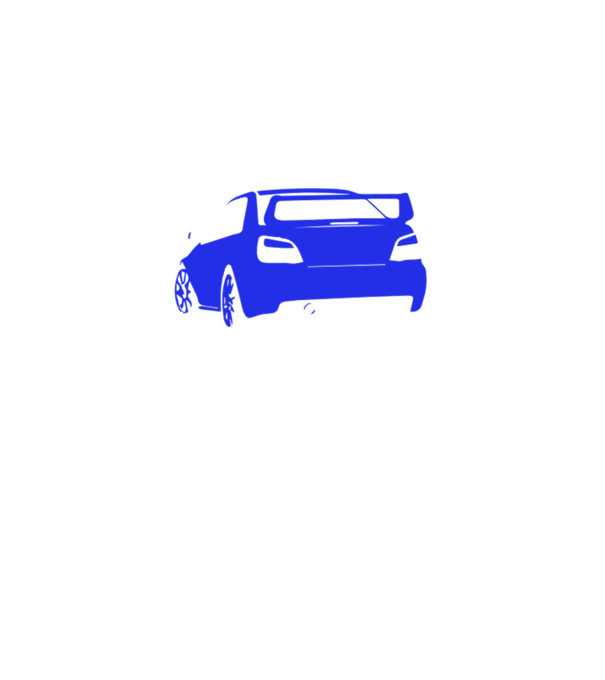 2002-2007 Subaru Impreza WRX STI minta fekete pólón