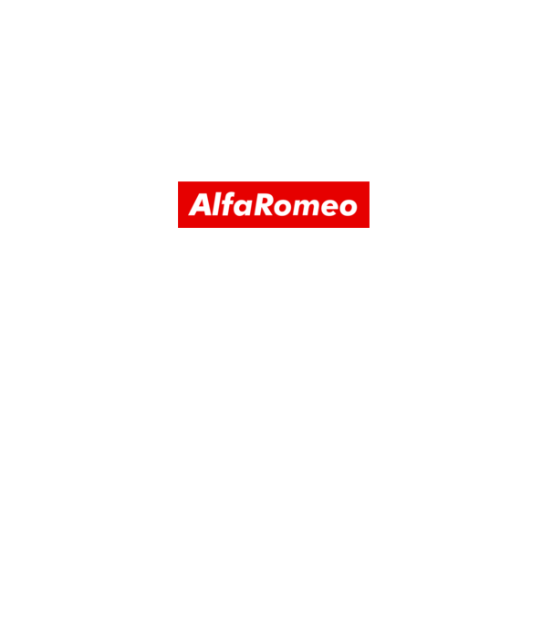 Alfa Romeo like supreme minta fehér pólón