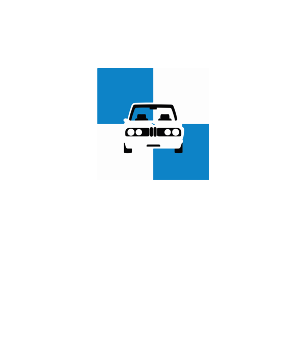 BMW minta fekete pólón