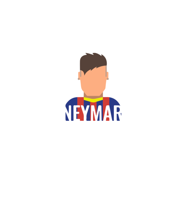 Neymar - FC Barcelona minta szürke pólón
