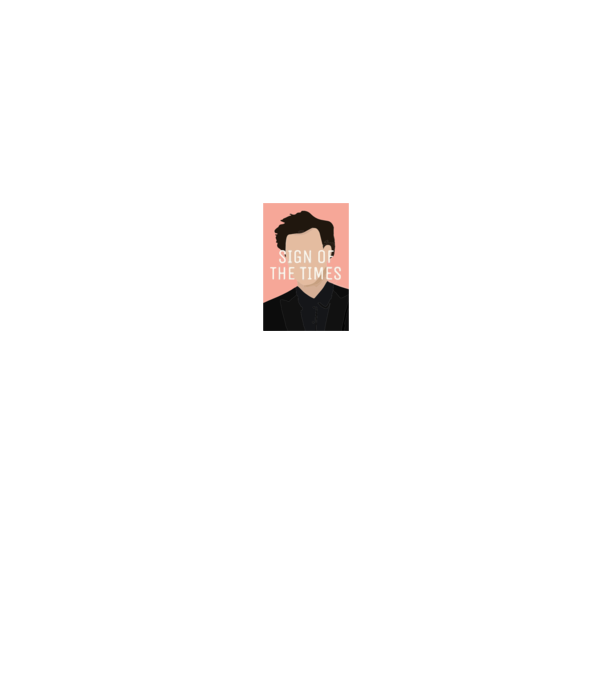 Harry Styles - Sign of The Times minta világos rózsaszín pólón