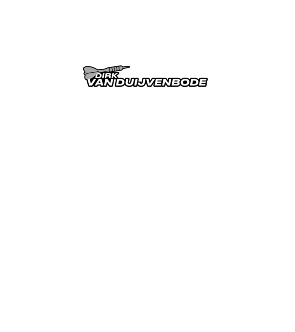 Dirk van Duijvenbode - profi darts játékos minta szürke pólón