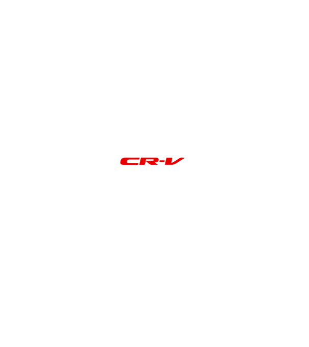 Honda CR-V (3rd gen.) (logóval - közepes) 2007 linecar minta fekete pólón