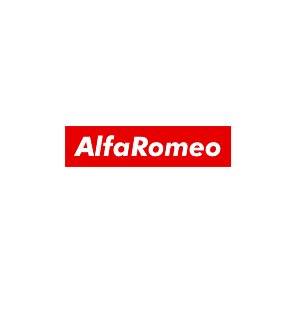 Alfa Romeo like supreme minta fehér pólón