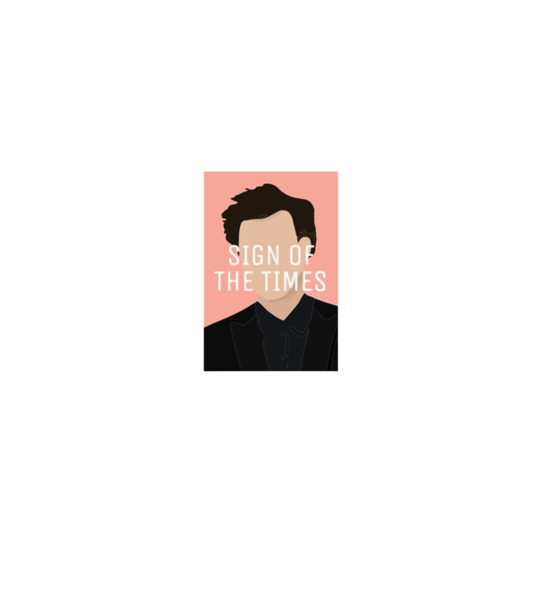 Harry Styles - Sign of The Times minta világos rózsaszín pólón