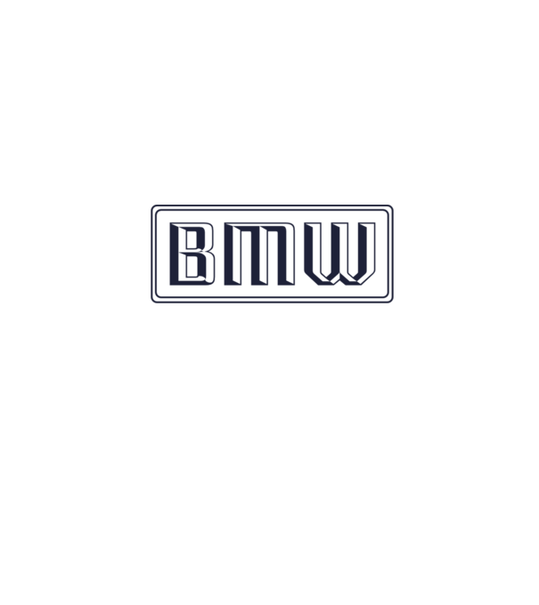 BMW retro logo minta fehér pólón