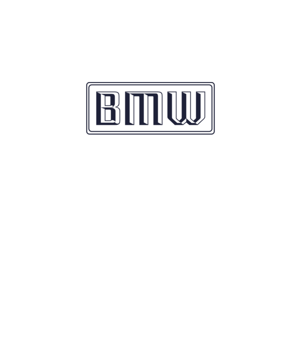 BMW retro logo minta fehér pólón