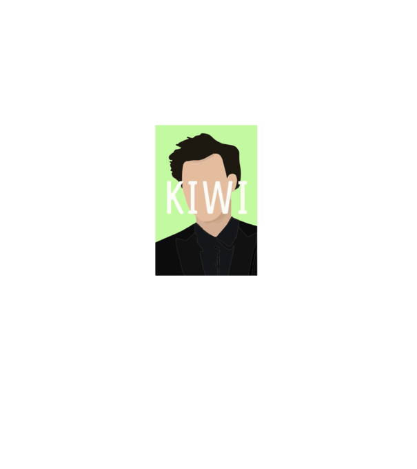 Harry Styles - KIWI minta fehér pólón