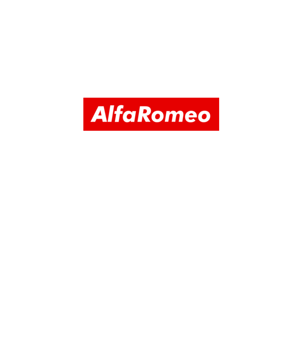 Alfa Romeo like supreme minta szürke pólón