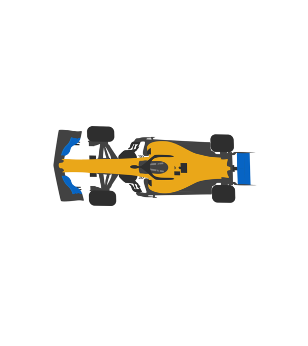 formula1 mclaren versenyautó minta fehér/piros pólón