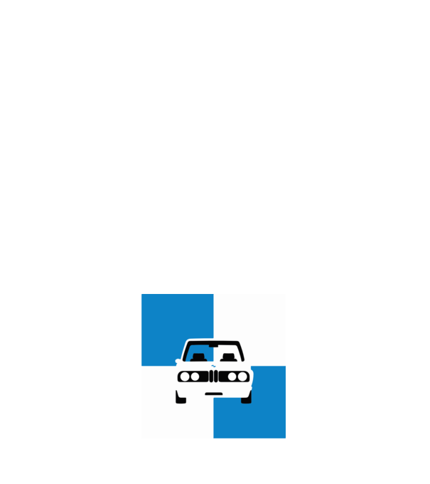 BMW minta sötétkék pólón
