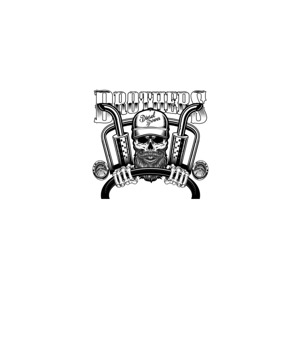 Diesel Brothers - Diesel Power minta fekete pólón