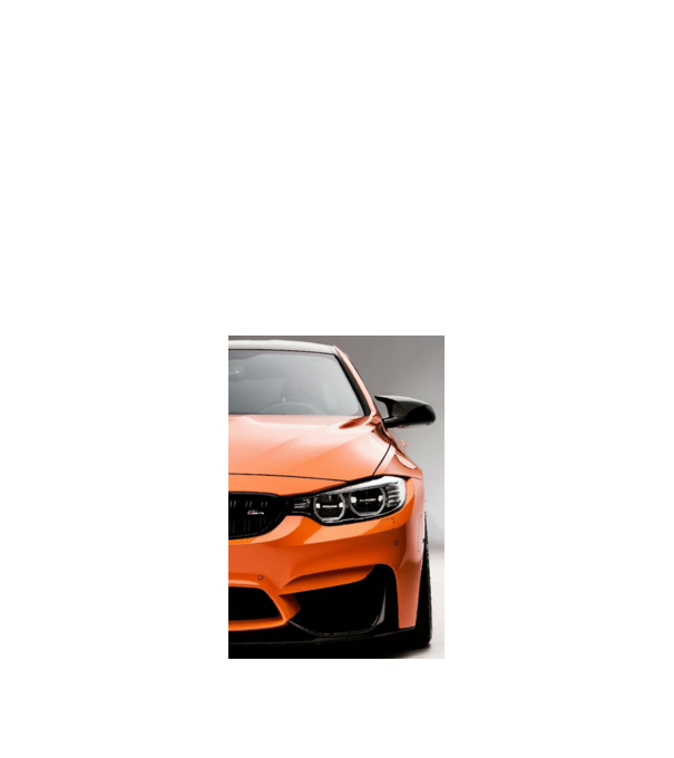 BMW M4 minta narancssárga pólón