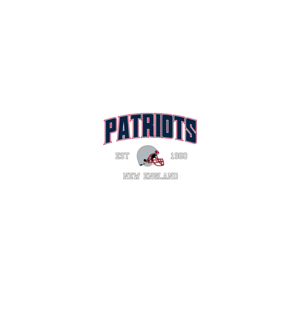 New England Patriots - retro logo minta fehér pólón