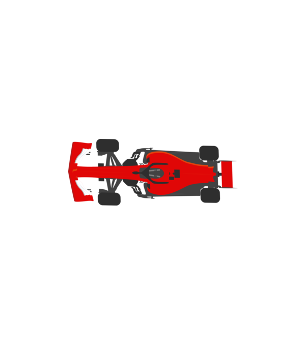 formula1 ferrari versenyautó minta fehér pólón