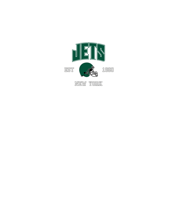 New York Jets - retro logo minta fehér pólón