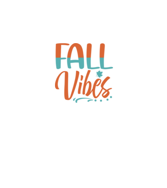 Fall vibes minta fehér pólón