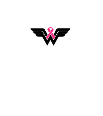 Ppink Ribbon minta fehér pólón