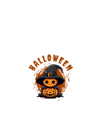 Halloween  minta fehér pólón