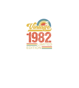Vintage Years Limited Edition 1982 minta fekete pólón