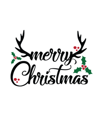 Merry deermas  minta fehér pólón
