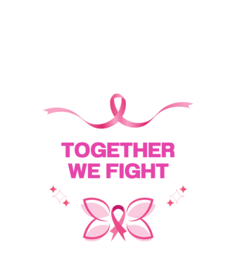 Together We Fight minta fekete pólón