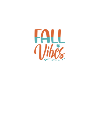 Fall vibes minta fehér pólón