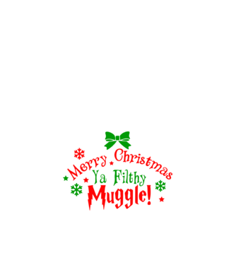 Christmas Muggle 2 minta fehér pólón