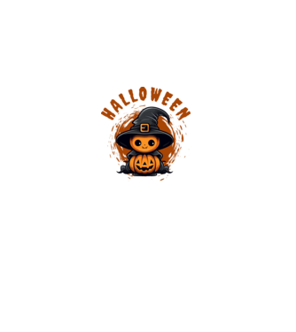 Halloween  minta fekete pólón