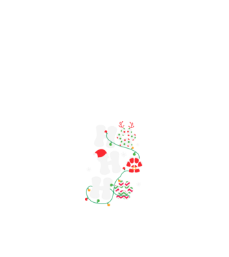 Ho Ho Ho Dog minta fehér pólón