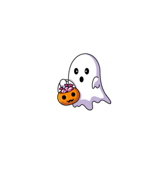 Ghost minta fekete pólón