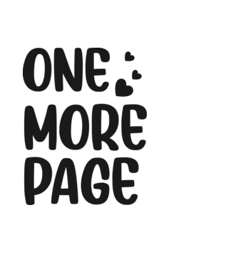 One more page minta fehér pólón