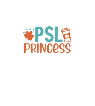 Psl princess minta fekete pólón