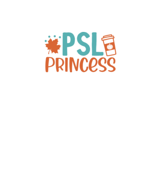 Psl princess minta fekete pólón
