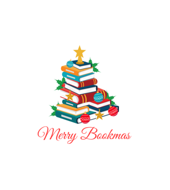 Merry bookmas minta fehér pólón