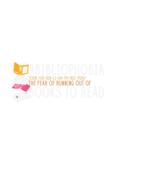 Abibliophobia minta fekete pólón